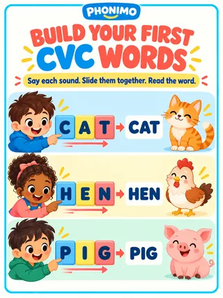 CVC word activity
