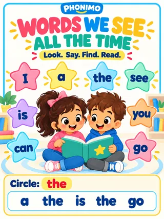 Sight word activity